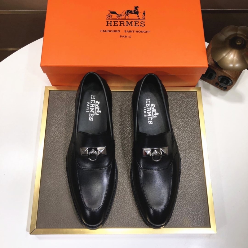 H**mes leather shoes